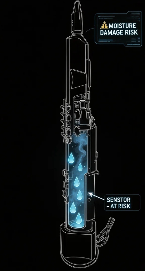 Sax Fan 內部氣流循環示意圖
